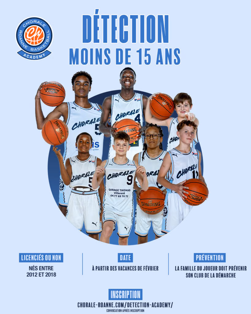 Affiche des détections PROMAN Chorale Academy