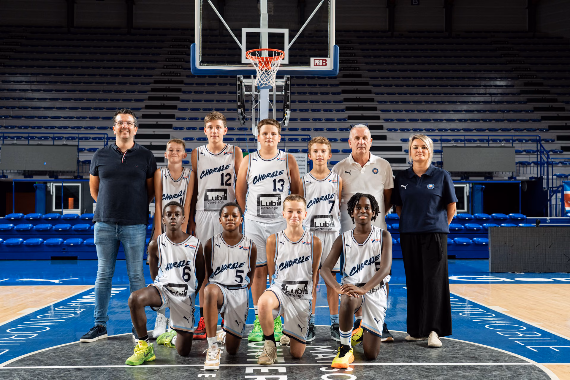 L’équipe U13 AURA