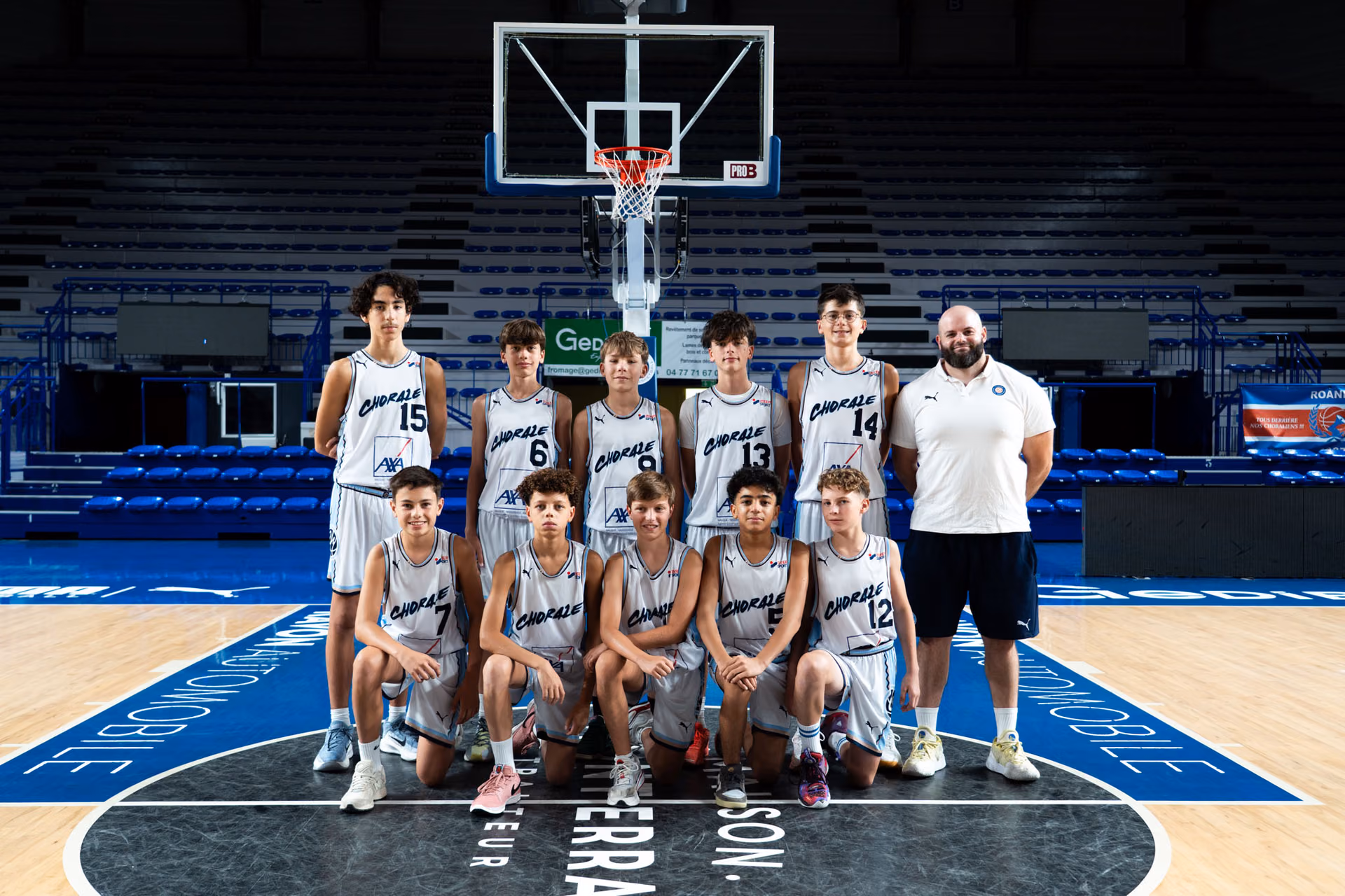 L’équipe U15 AURA